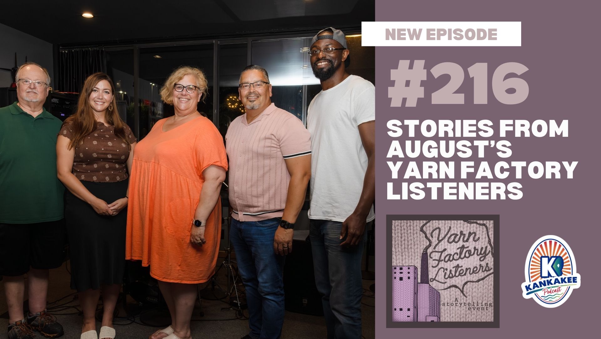 #216: Stories From August’s Yarn Factory Listeners